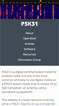 Mobile Screenshot of bpsk31.com